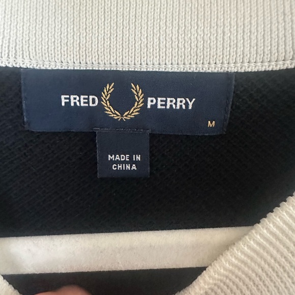 Fred Perry 100% Cotton Jumper size M - Picture 4 of 6